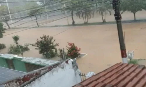 
				
					Cidade baiana registra segundo maior volume de chuva em 24h no Brasil
				
				