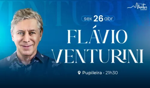 
				
					Confira quem leva ingressos para curtir FLÁVIO VENTURINI!
				
				