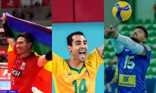 
				
					Conheça os jogadores de vôlei do Brasil que são LGBTQIAPN+
				
				