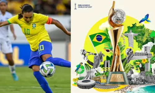 
				
					Copa do Mundo Feminina de 2027 será no Brasil; Salvador deve ter jogos
				
				