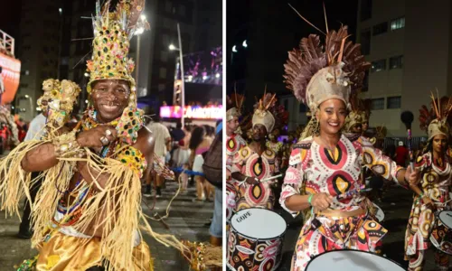 
				
					Cortejo Afro: veja como foi o desfile do bloco afro no circuito Dodô
				
				