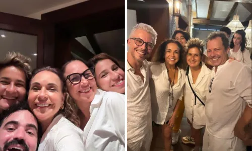 
				
					Daniela Mercury faz sarau musical com famosos em Salvador
				
				