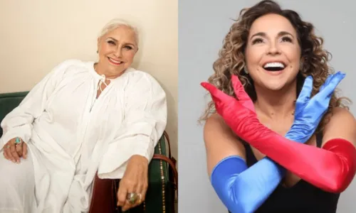 
				
					Daniela Mercury recebe Fafá de Belém no primeiro dia de Carnaval
				
				