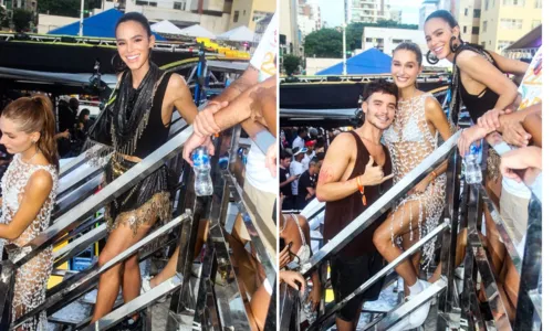 
				
					De biquíni, Sasha chega com Bruna Marquezine em trio de Ivete Sangalo
				
				