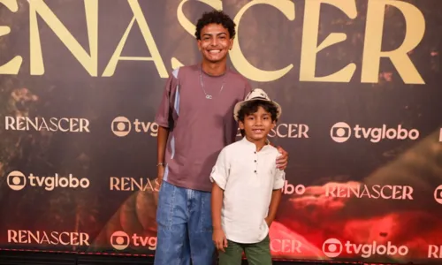 
				
					Elenco de 'Renascer' marca presença no lançamento da trama; veja fotos
				
				