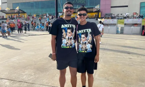 
				
					'Ensaios da Anitta': veja galeria de fotos do show em Salvador
				
				