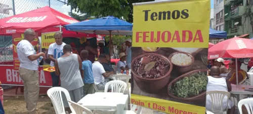 
				
					Feijoada, acarajé e cerveja: veja 'cardápio' da Lavagem do Bonfim
				
				