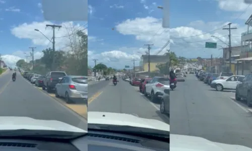 
				
					Ferry tem fila intensa com mais de 2h de espera em Bom Despacho
				
				