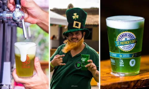 
				
					Festival Pilsner Fest celebra Saint Patrick's Day em Salvador
				
				