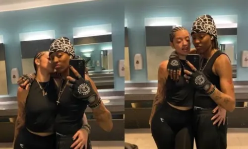 
				
					Filha de Xandy e Carla Perez posa com namorada em academia
				
				