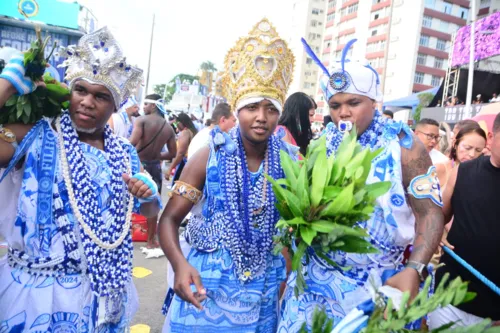 
				
					Fotos: Filhos de Gandhy desfilam no circuito Dodô nesta segunda (12)
				
				