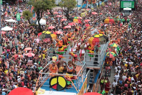 
				
					Fotos: Olodum desfila no Campo Grande nesta terça (12)
				
				
