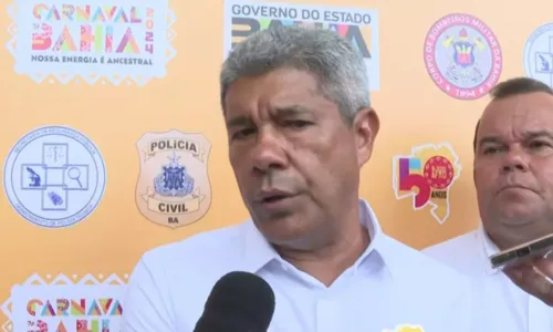 
				
					Governador da BA faz boa avaliação do 1º dia de carnaval em SSA
				
				