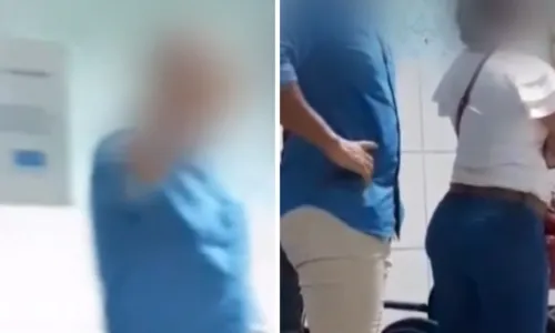 
				
					Homem agride mulher com tapa no rosto em posto de saúde de Salvador
				
				