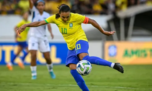 
				
					Ingressos para amistoso da Seleção Feminina em Salvador estão à venda
				
				