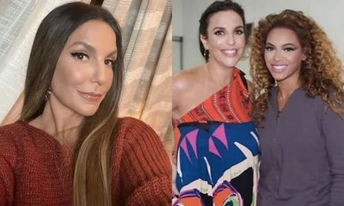 
				
					Ivete Sangalo brinca com visita de Beyoncé a Salvador: ‘Ela me ligou’
				
				