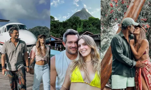 
				
					Milionário, marido da atriz Isabella Santoni já foi casado com baiana
				
				