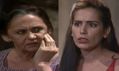 
				
					'Mulheres de Areia': Isaura choca ao revelar segredo para Ruth
				
				