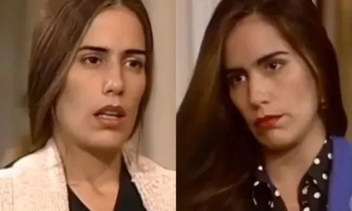 
				
					'Mulheres de Areia': Ruth chora ao rever Raquel, que é insensível
				
				