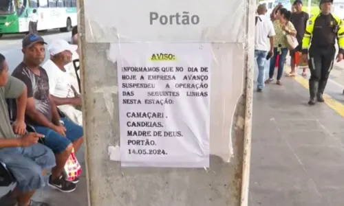 
				
					Onze linhas de ônibus metropolitanos estão suspensas nesta sexta
				
				