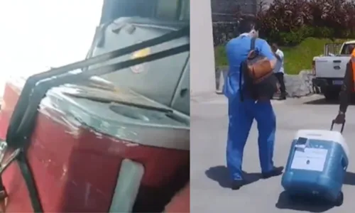 
				
					Órgãos para transplantes são levados em transporte emergencial
				
				