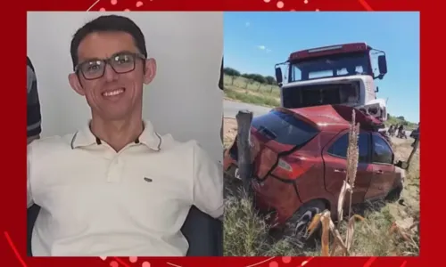 
				
					Professor morre e carro fica destruído após batida com caminhão na BA
				
				