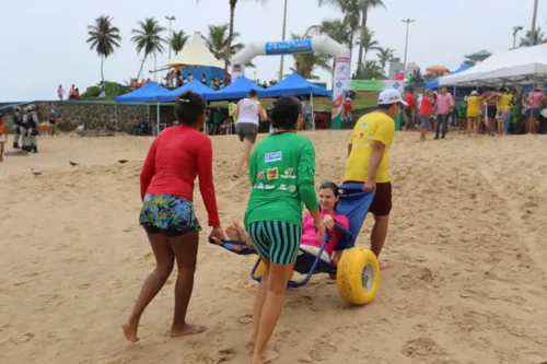 
				
					Projeto 'ParaPraia' promove banho de mar em Ondina neste fim de semana
				
				