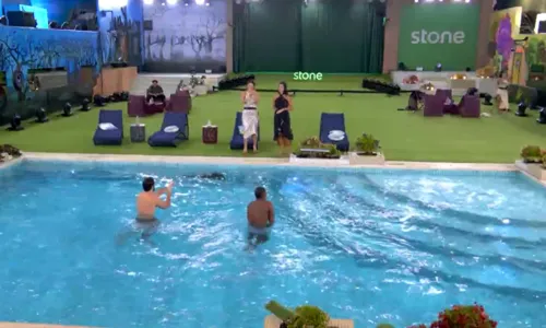 
				
					Pulo na piscina e climão: veja resumo da noite de eliminação no 'BBB'
				
				