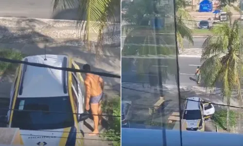 
				
					Servidor do Detran é exonerado após ir à praia com viatura em Salvador
				
				