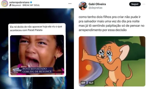 
				
					Suposta chegada de Beyoncé provoca enxurrada de memes na web
				
				