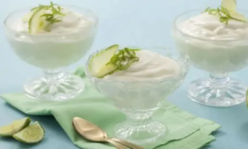 
				
					Tá quente? Aprenda a fazer mousse de limão refrescante
				
				