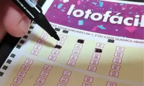 
				
					Lotofácil sorteia prêmio de R$ 1,7 milhões nesta segunda (1º)
				
				
