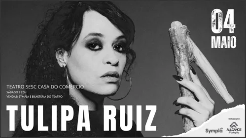 
				
					Tulipa Ruiz chega a Salvador com show 'Habilidades Extraordinárias'
				
				