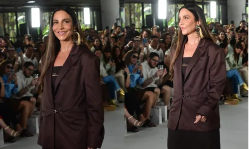 
				
					Veja fotos de Ivete Sangalo durante desfile em São Paulo
				
				