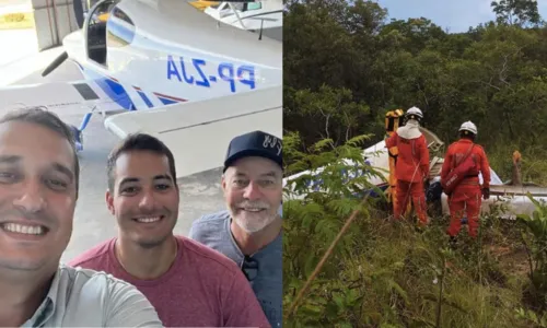 
				
					Veja o que se sabe sobre queda de avião que matou três homens na Bahia
				
				