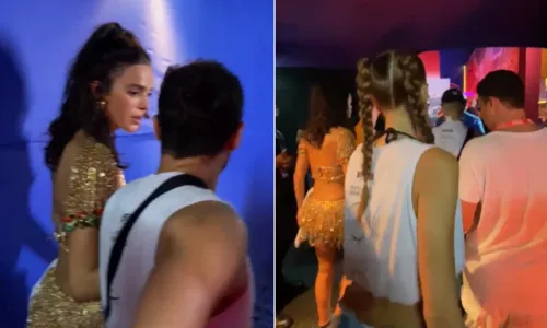 
				
					Vídeo: Bruna Marquezine e Sasha curtem camarote após pipoca de Anitta
				
				