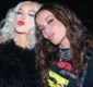 
                  Christina Aguilera publica foto ao lado de Anitta e enlouquece web
