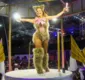 
                  Claudia Leitte puxa bloco vestida de 'ursa' e look impressiona web