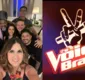 
                  Fátima Bernardes reúne elenco do 'The Voice' para encontro especial