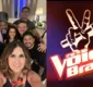 
                  Fátima Bernardes reúne elenco do 'The Voice' para encontro especial