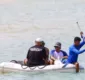 
                  Lewis Hamilton na Bahia: piloto aproveita passeio de barco em Trancoso