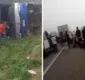 
                  Ônibus tomba e 8 passageiros ficam feridos em Vitória da Conquista