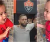 Filho de Matheuzinho viraliza ao fazer oração de jogadores do Vitória