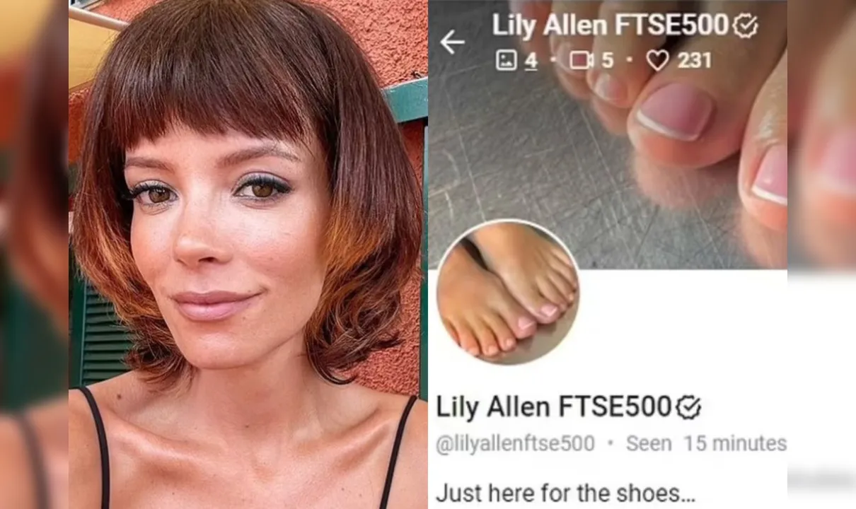 Lily Allen is now an OnlyFans model, selling feet pics for $10 - Celebria -  ATRL