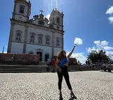 Igreja do Bonfim vira lugar favorito de Ju Paiva após queda de poste