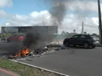 Feira de Santana: Avenida Nóide Cerqueira é liberada após manifestação