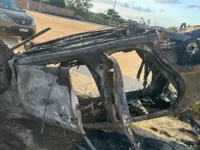 Jovem de 18 anos rouba carro, capota e causa incêndio na Bahia