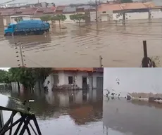 Chuva em Juazeiro deixa vários bairros alagados nesta sexta-feira (18)