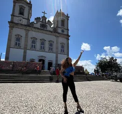 Igreja do Bonfim vira lugar favorito de Ju Paiva após queda de poste