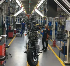 Indústria produz 160 mil motocicletas e tem o melhor maio em 13 anos